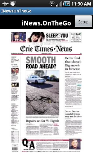 My News On the Go Screenshot 0
