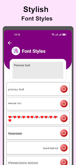 Text Art Fancy Text Generator Screenshot 1