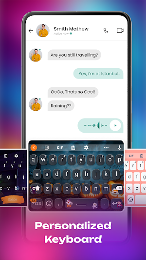 Keyboard Themes: Font Keyboard Screenshot 3