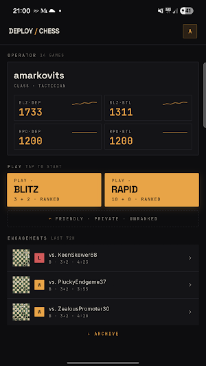 Deploy Chess Screenshot 0