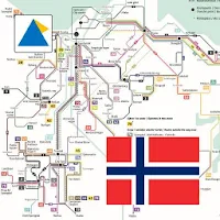 TRONDHEIM BUS TRAM BOAT MAP