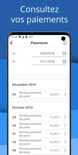 ameli, l'Assurance Maladie Screenshot 3