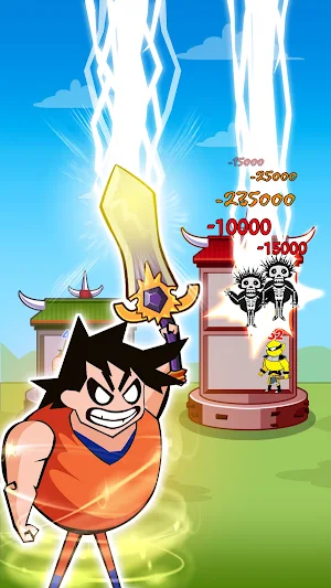 Stick Hero Wars: Dragon Tower Screenshot 0