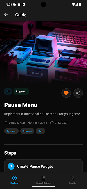 UE5 Dev Hub - Guides for UE5 Screenshot 1