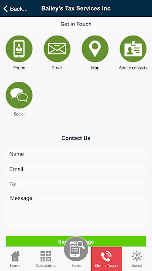 Bailey's Tax Services Screenshot 0