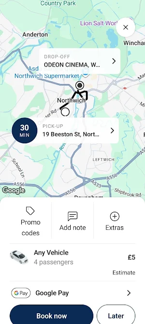 Blink Taxis Screenshot 2