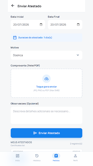 Controle de Ponto OM Way Screenshot 3