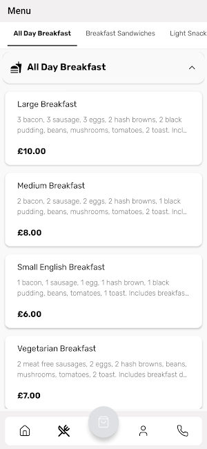 Andeles Cafe Screenshot 2