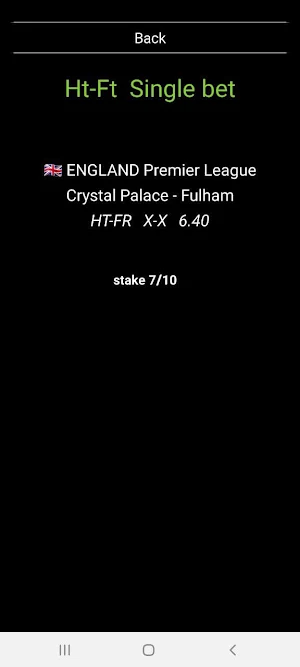 ZooM Analyzed betting tips - Correct scores, ht-ft Screenshot 2