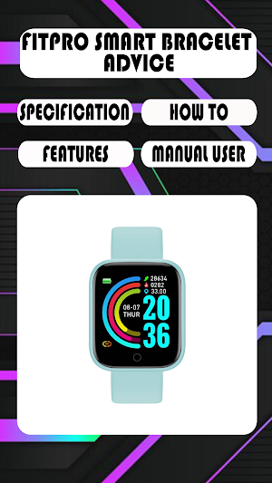 Fitpro Smart Bracelet Advice Screenshot 1