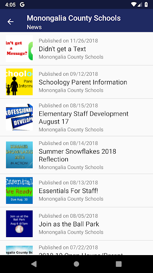 Monongalia County Schools Screenshot 1