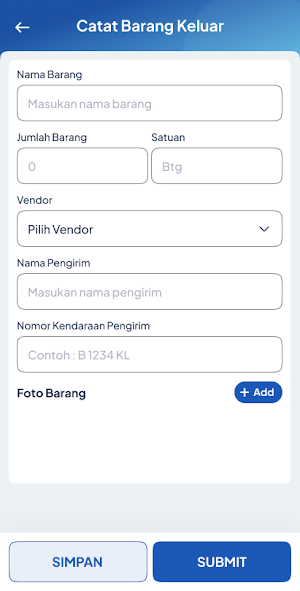 Pencatatan Barang Screenshot 0