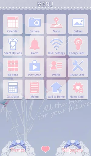 Wallpaper Sweet Memories Theme Screenshot 1