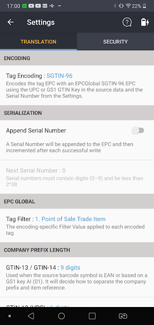 Scan-Write-Tool (Argox RA7120) Screenshot 2