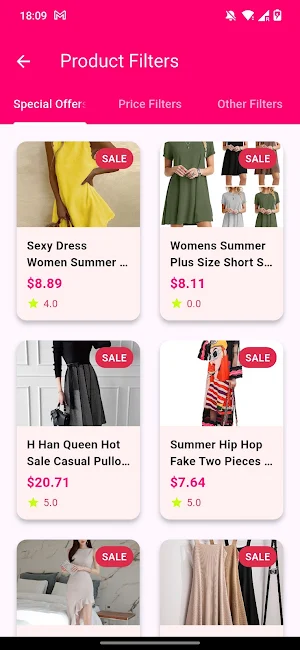 Women's dress online shopping Screenshot 1