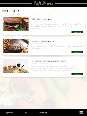 Café Larsen Screenshot 2
