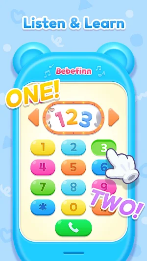 Bebefinn Play Phone: Kids Game Screenshot 1