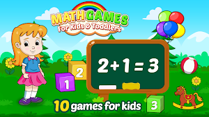 Math Games for Kids - Add Subtract Multiply Divide Screenshot 0