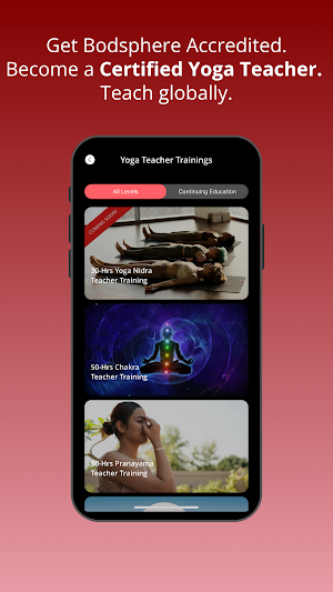 Bodsphere: Yoga & Meditation Screenshot 2