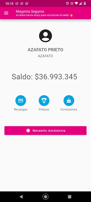 MAGENTA SEGUROS - CLIENTES Screenshot 2