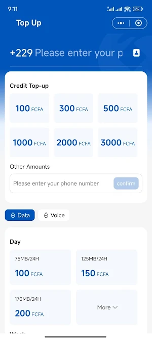 Moov Money Benin Pro Screenshot 1