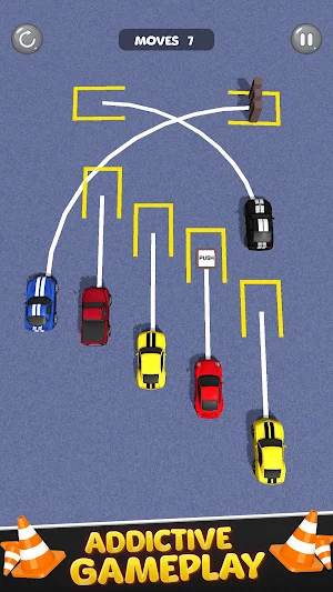 Car Parking Order Car Escape Screenshot 1