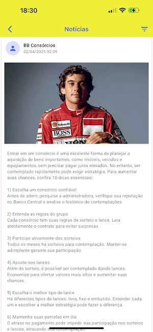 Consórcio Amigo BB Screenshot 2