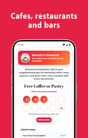 QR Loyalty Card App Screenshot 1