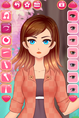 Anime Girls Fashion - Makeup & Dress up Screenshot 3