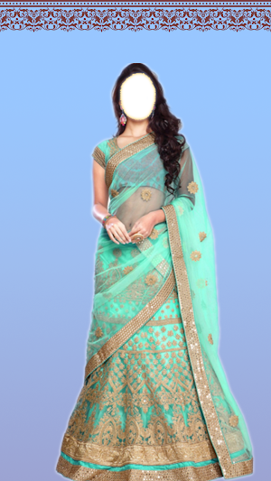 Half Saree Face Changer Screenshot 2
