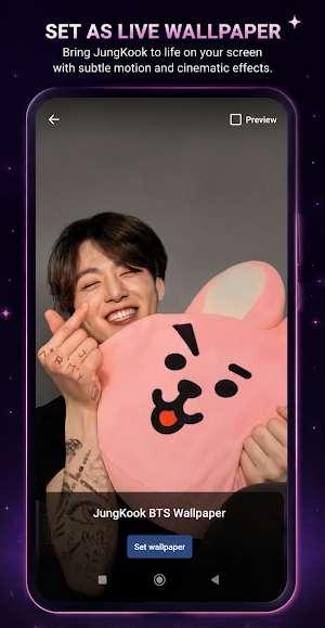 JungKook BTS wallpaper Screenshot 0