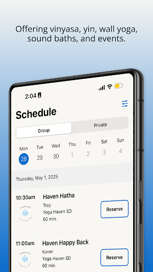Yoga Haven SD Screenshot 3
