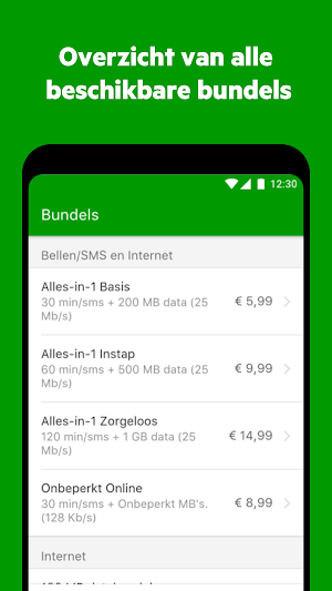 KPN Prepaid Screenshot 2