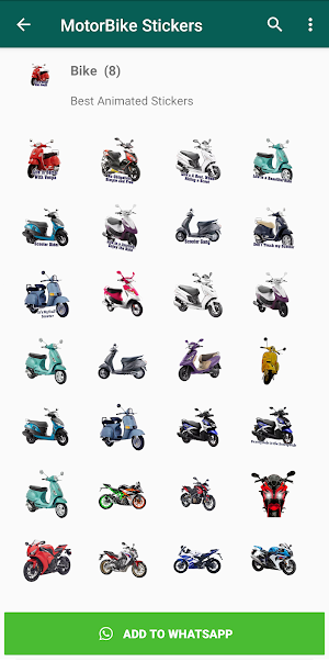 Bike Stickers for WhatsApp Screenshot 2