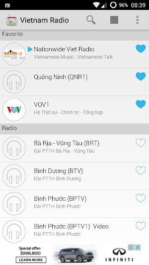 Vietnam Radio Screenshot 1