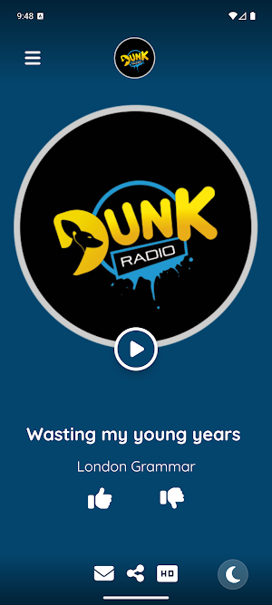 DUNK Radio Screenshot 1