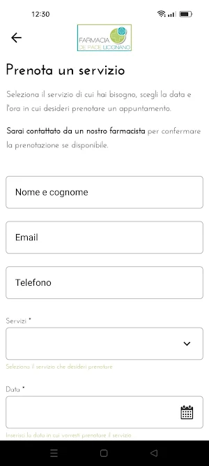 De Pace Licignano Farmacia Screenshot 2