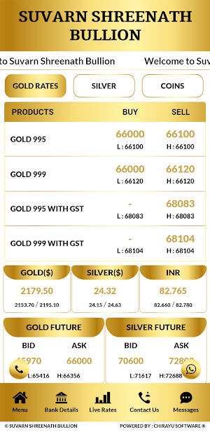 SUVARN SHREENATH BULLION Screenshot 0