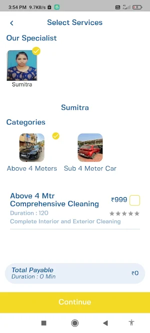 Now car clean Screenshot 1