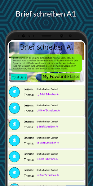 Brief schreiben A1 Screenshot 1