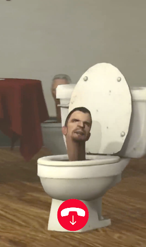 Skibidi Toilet Video Call Screenshot 2