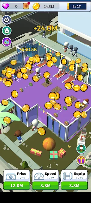 Idle Gym Club Tycoon Screenshot 2