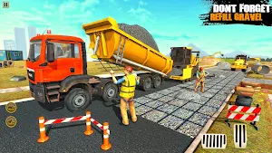 City Road Builder Construction: Free Games 2021 Screenshot 1