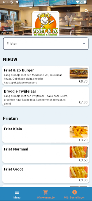 Friet & Zo Screenshot 1