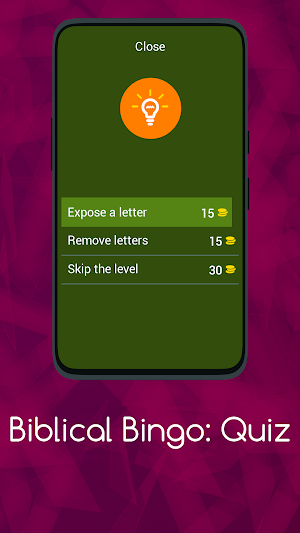 Biblical Bingo: Quiz Screenshot 1