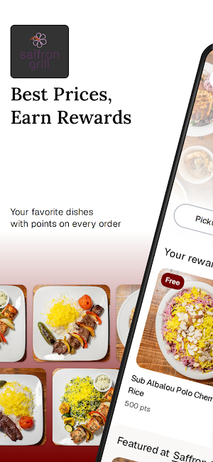 Saffron Grill Screenshot 0