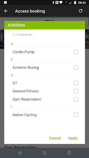 Fitness Time Connect Screenshot 3