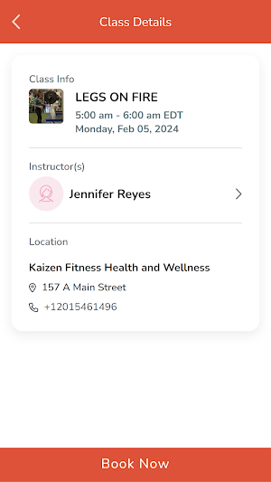 Kaizen Fitness Screenshot 2