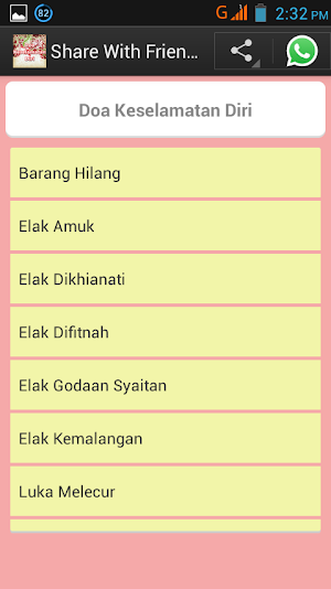 Doa Keselamatan Diri Screenshot 1