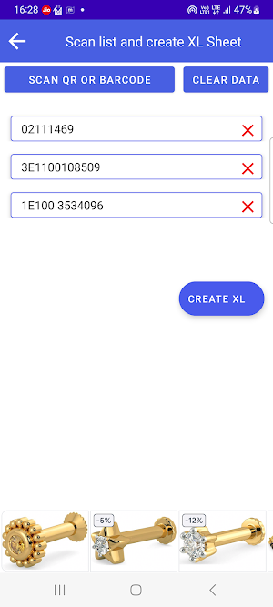 Scan To Excel File Generate Screenshot 3